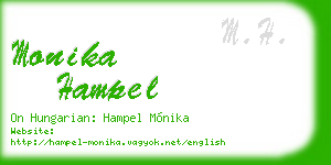 monika hampel business card